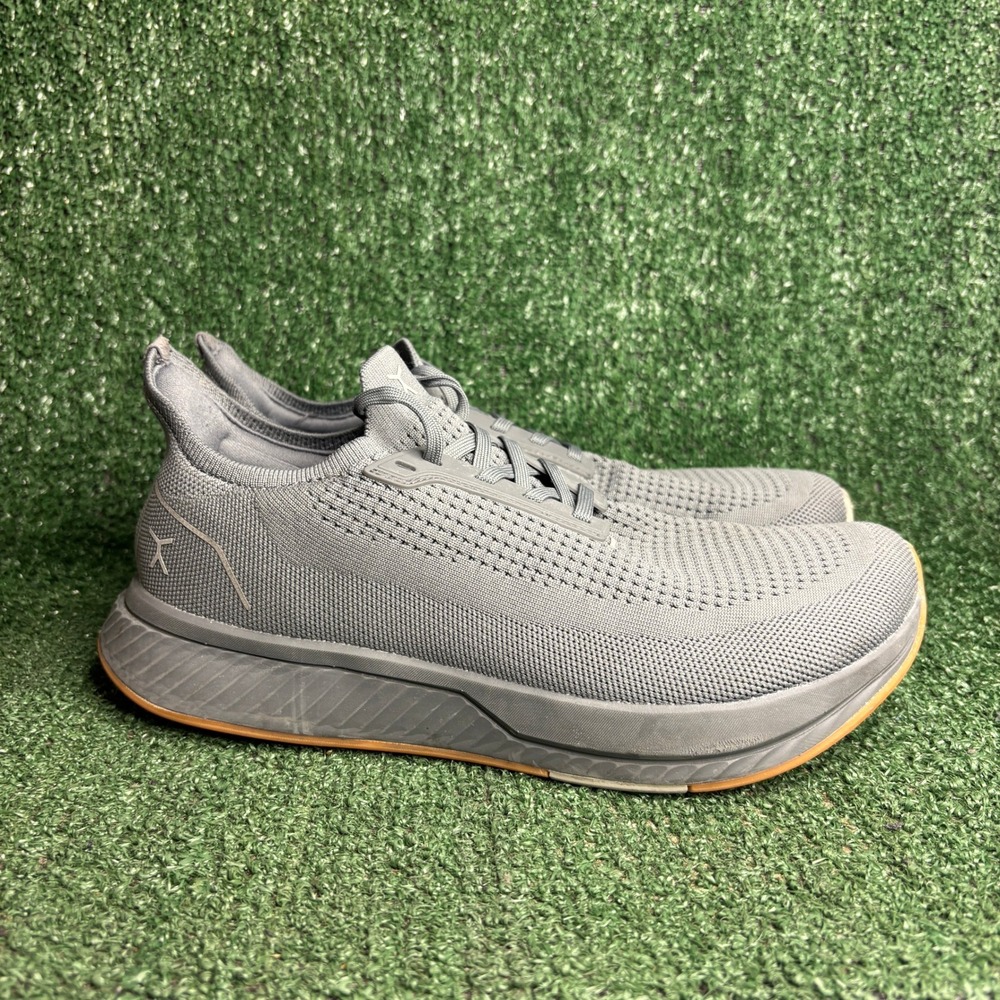 Flux Adapt Knit Barefoot Zero Drop Sole Training Sneaker Grey Mens 9 Womens 10.5